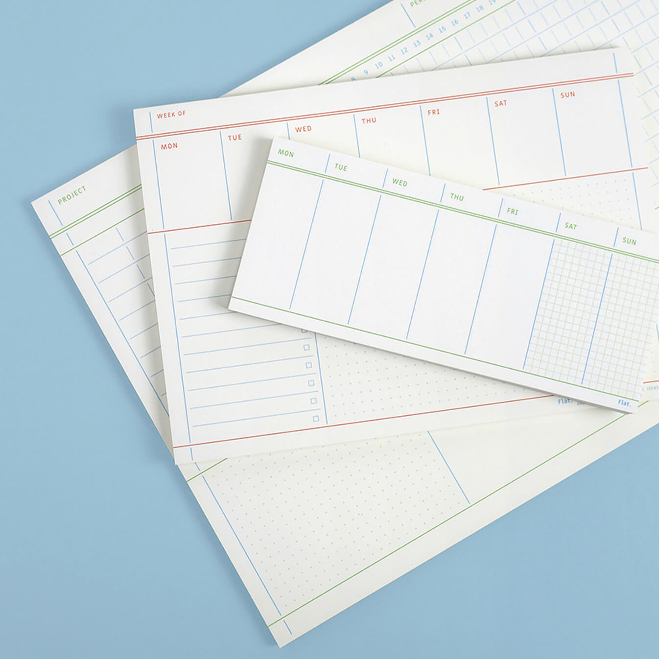 Flat Notepad A5 in White - detail view 16