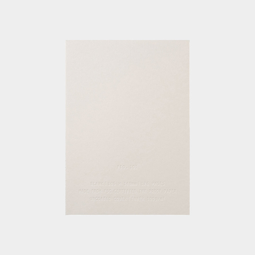 Fig Notebook 101 Blank in Grey - main product image