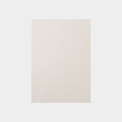 Fig Notebook 101 Blank in Grey - main product image