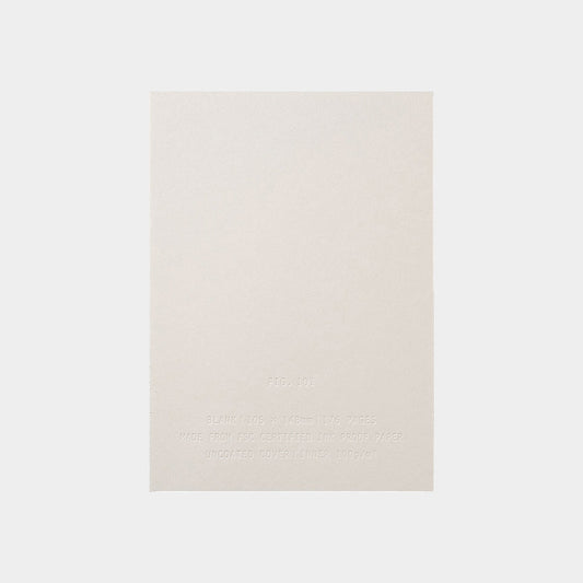 Fig Notebook 101 Blank in Grey - main product image