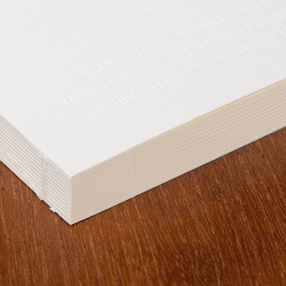 Fig Notebook 101 Blank in Grey - detail view 3