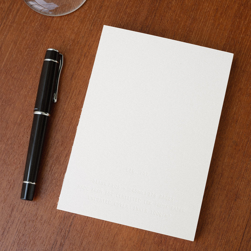 Fig Notebook 101 Blank in Grey - detail view 9