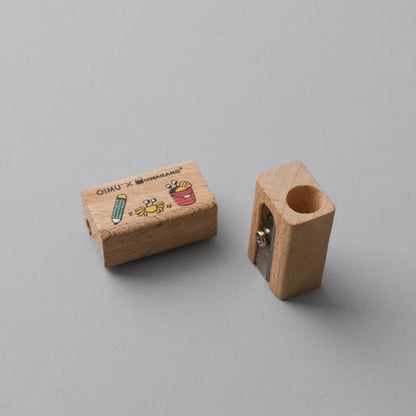 Wooden Pencil Sharpener in Toad - main product image