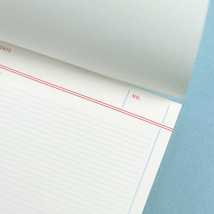 Flat Notepad A4 in White - detail view 7