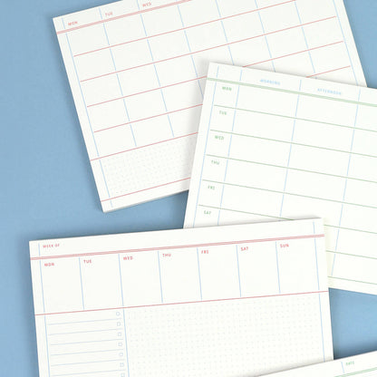 Flat Notepad A5 in White - detail view 10
