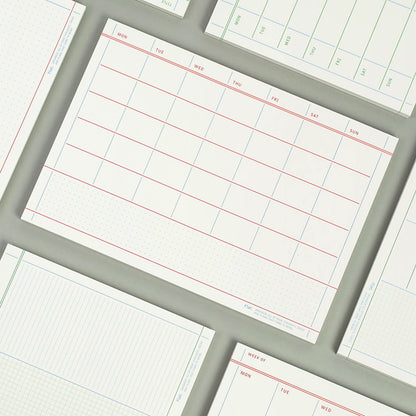 Flat Notepad A5 in White - detail view 8