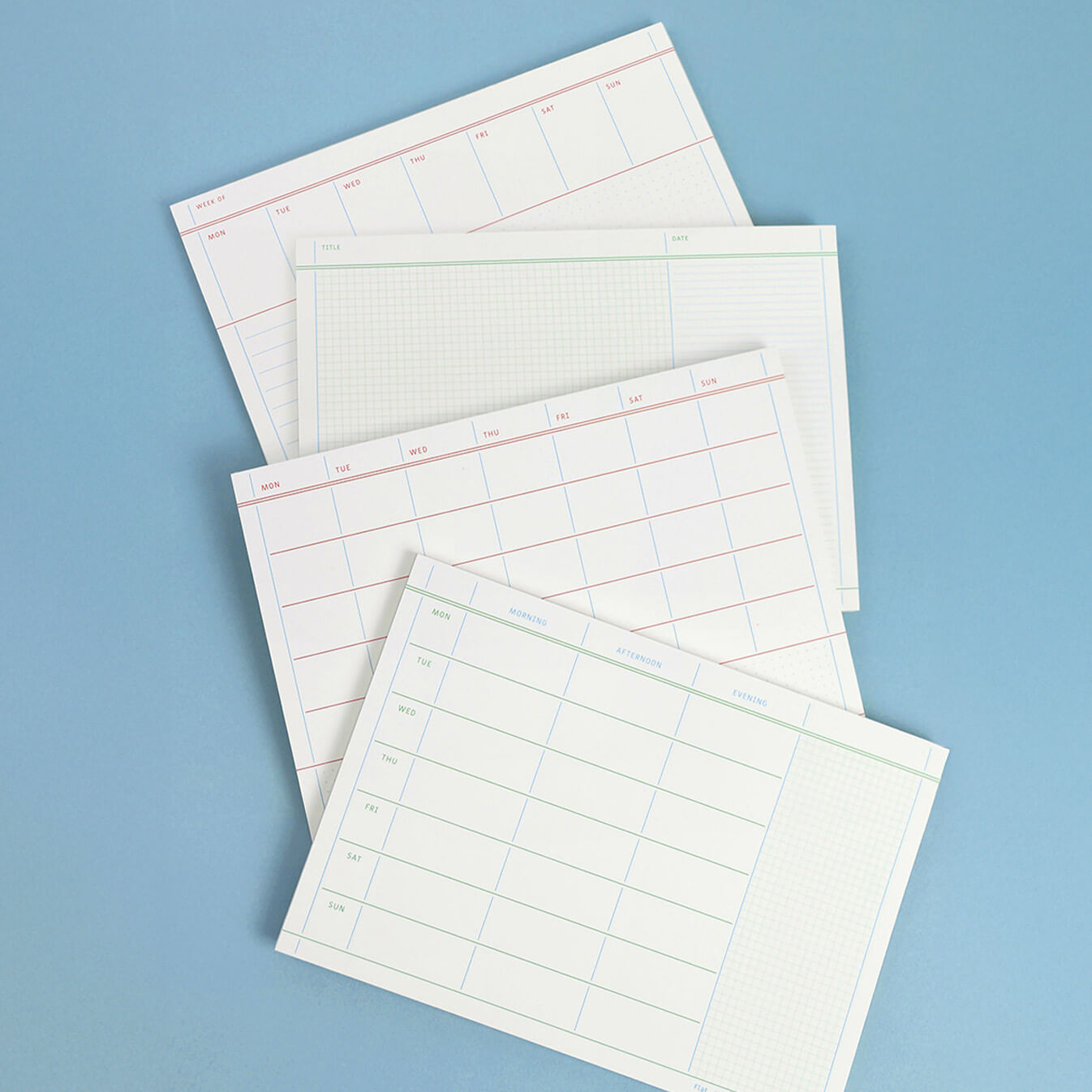 Flat Notepad A5 in White - detail view 13