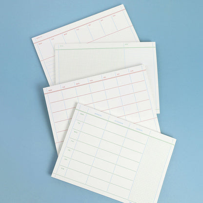 Flat Notepad A5 in White - detail view 13