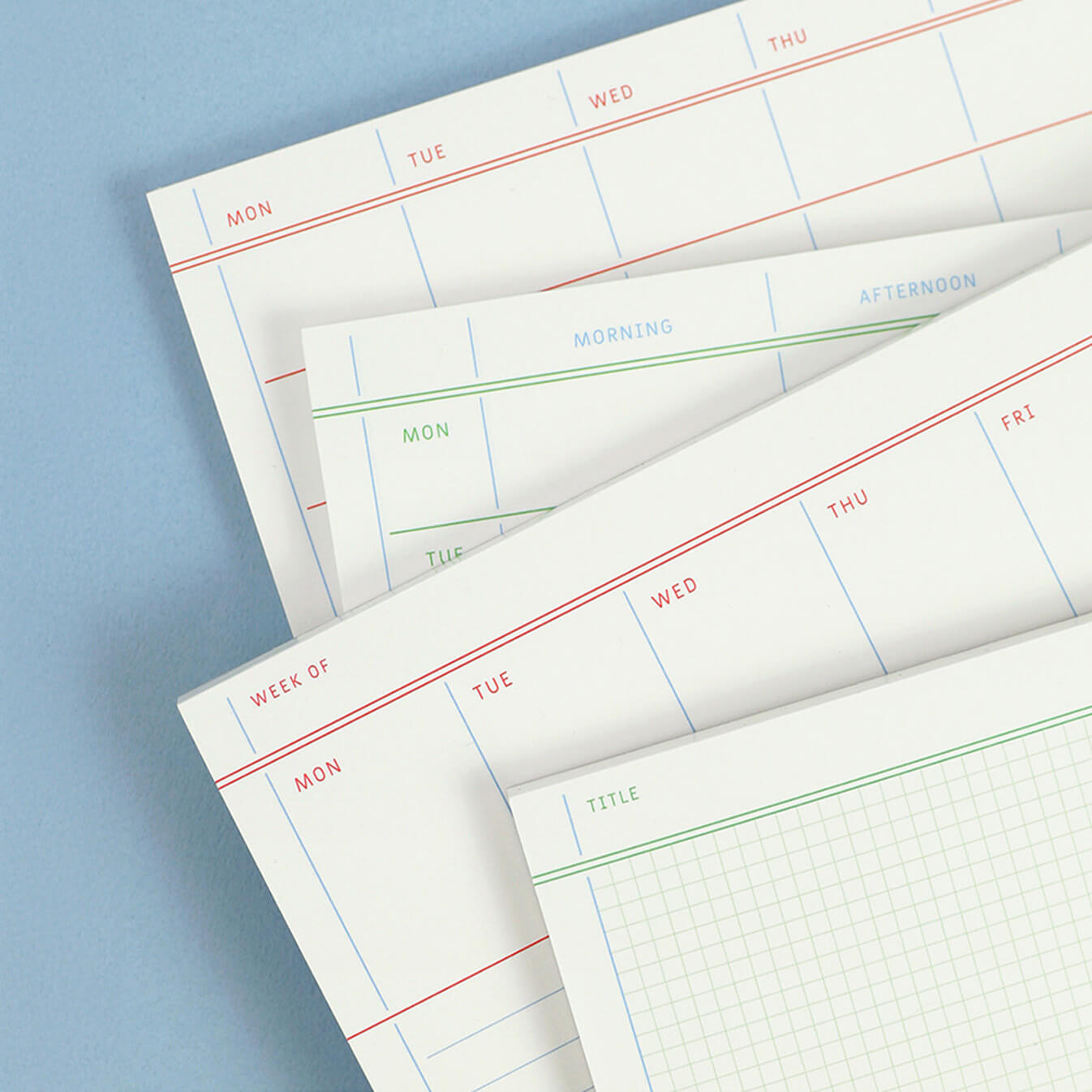 Flat Notepad A5 in White - detail view 11