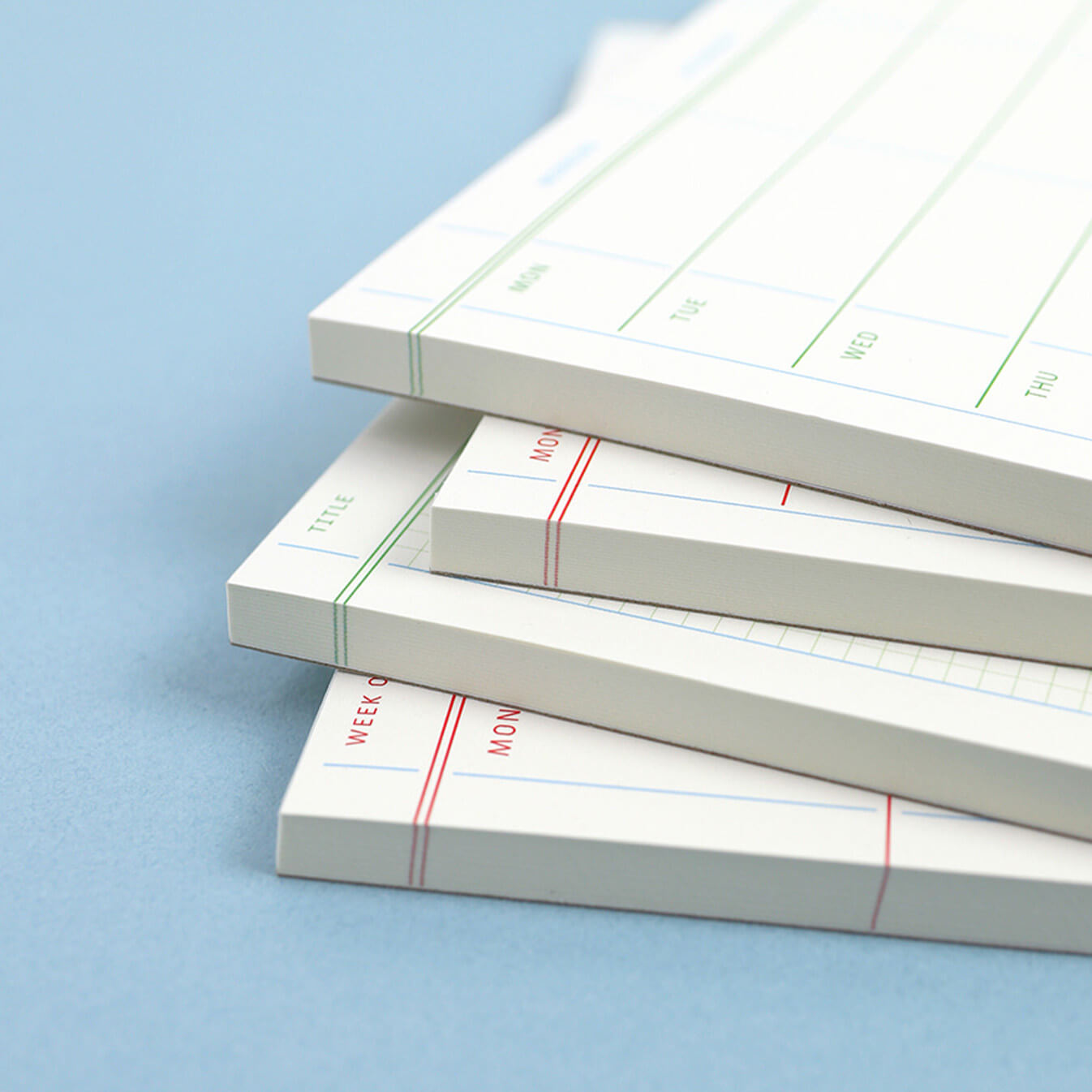 Flat Notepad A5 in White - detail view 12