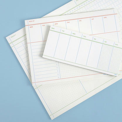 Flat Notepad A5 in White - detail view 16