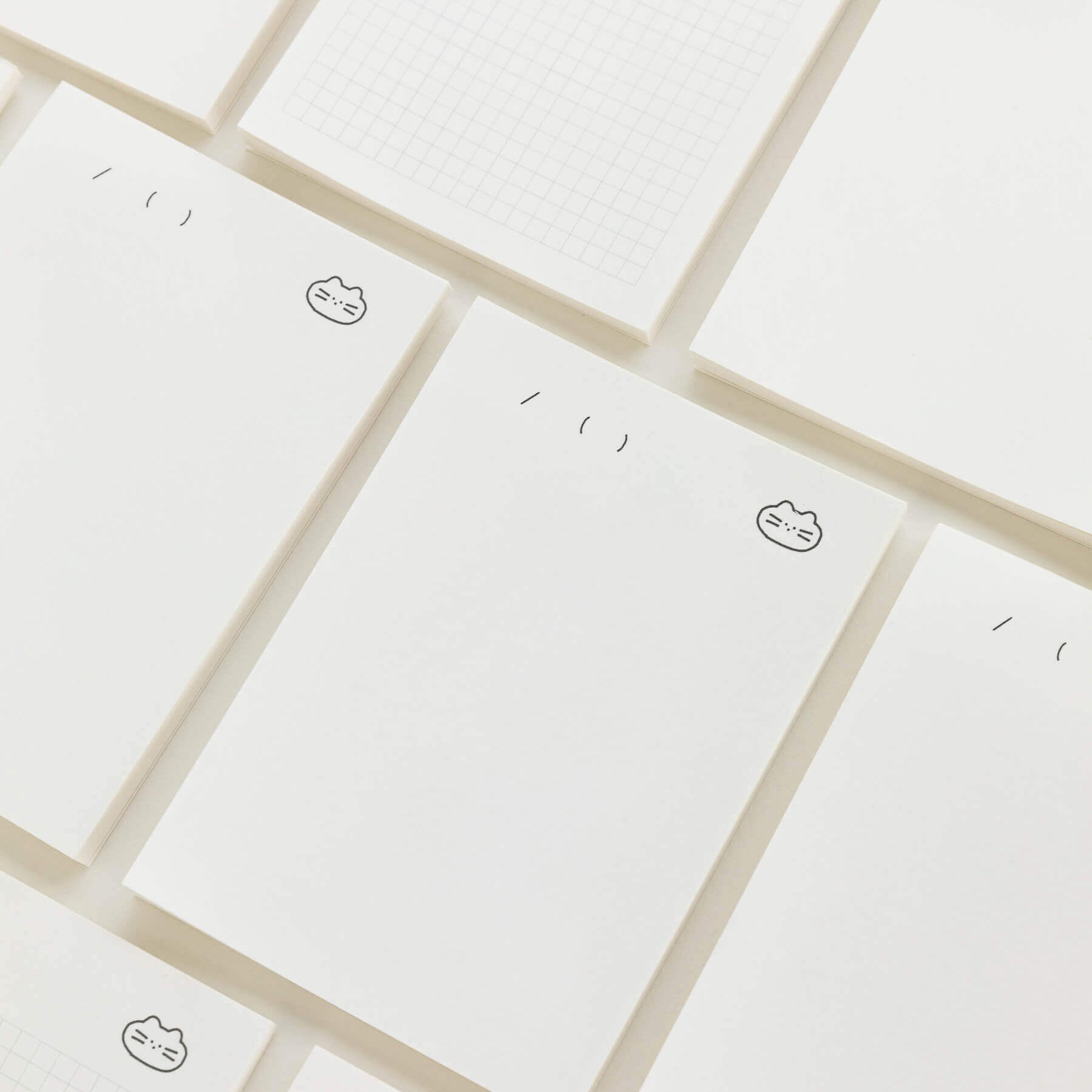 Here Dear Functional Memo Pad in Grid - main product image
