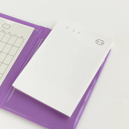Here Dear Functional Memo Pad in White - detail view 7