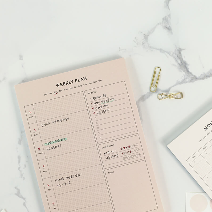 Life Pad Planner in Pastel - detail view 8