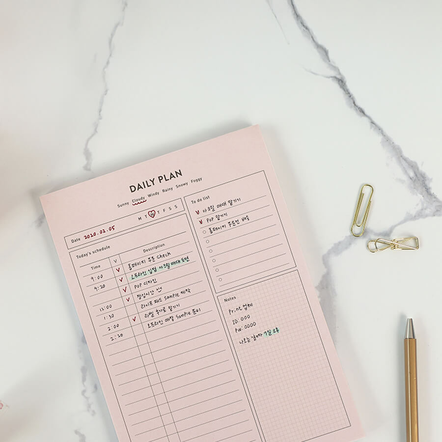 Life Pad Planner in Pastel - detail view 7