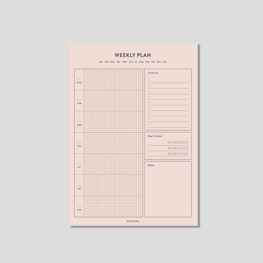 Life Pad Planner in Daily Plan - detail view