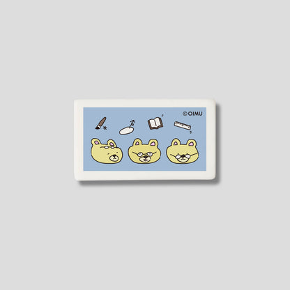 OIMU Kkureogi Eraser in Pastel Brown - main product image