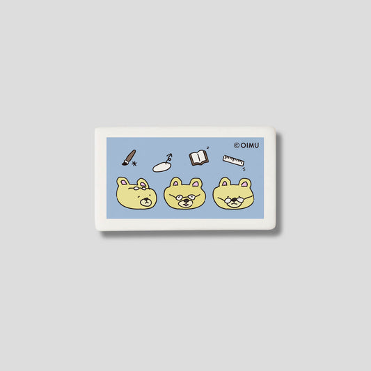 OIMU Kkureogi Eraser in Pastel Brown - main product image