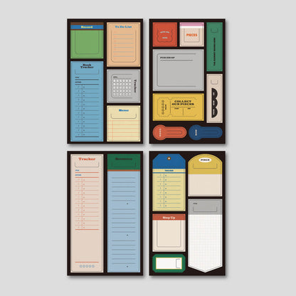 Life Pieces Memo Bookmark Set in Multicolor - detail view 13