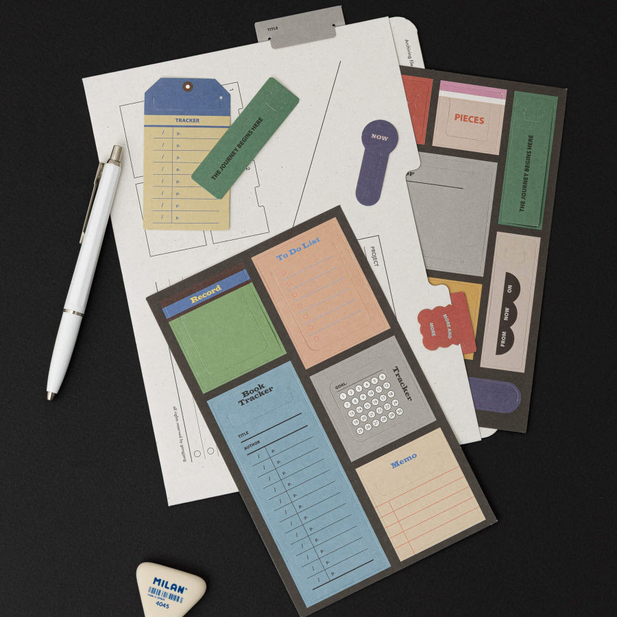 Life Pieces Memo Bookmark Set in Multicolor - detail view 6