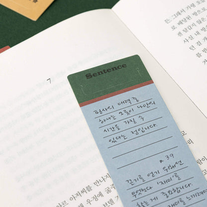 Life Pieces Memo Bookmark Set in Multicolor - detail view 9