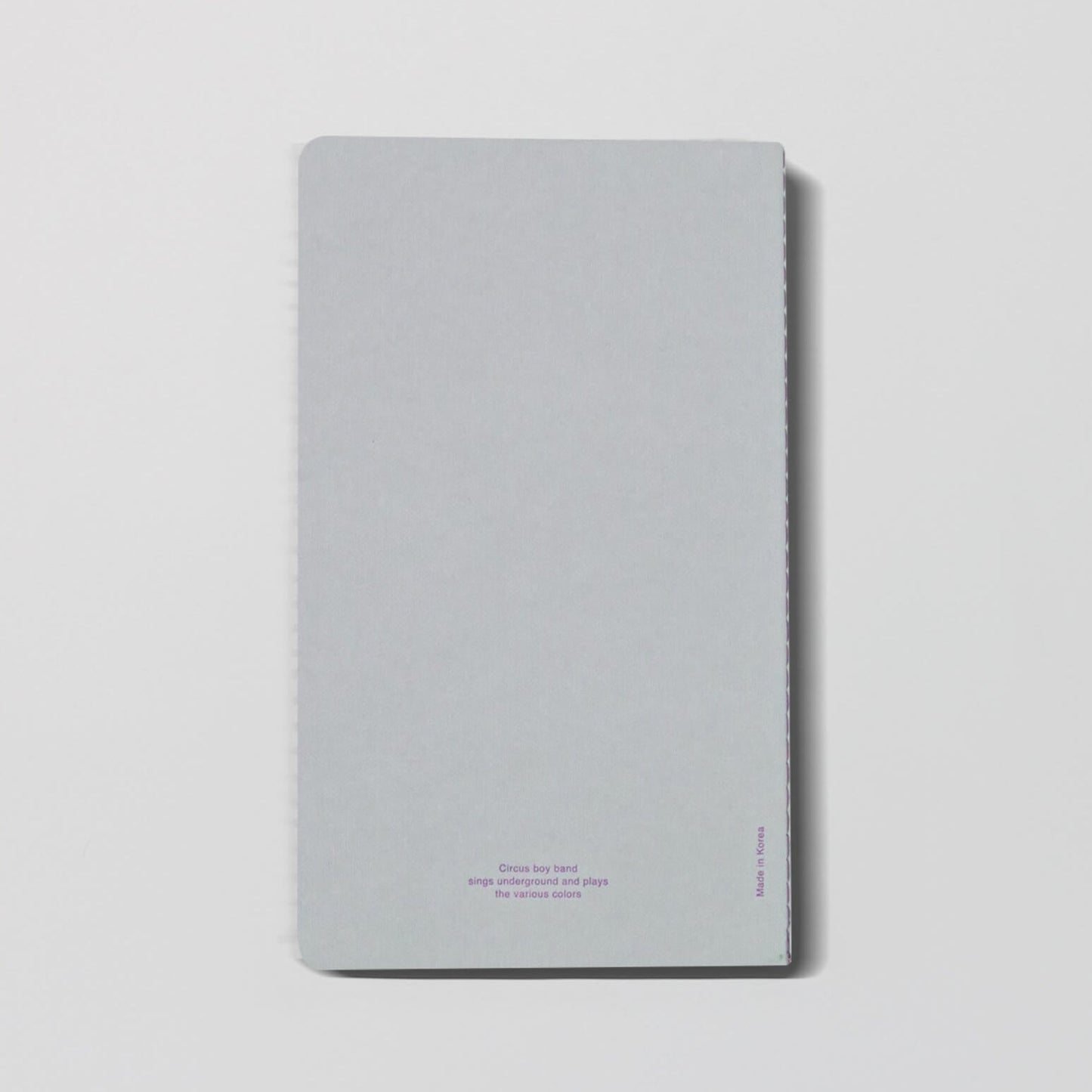 Slim Notebook Baguette in Beige - detail view 2