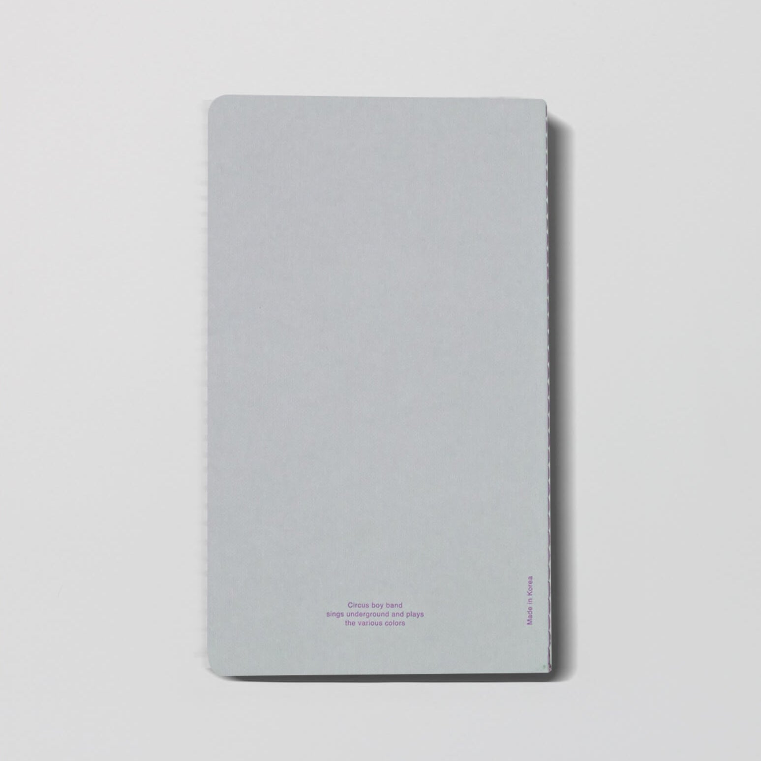 Slim Notebook Baguette in Beige - detail view 2