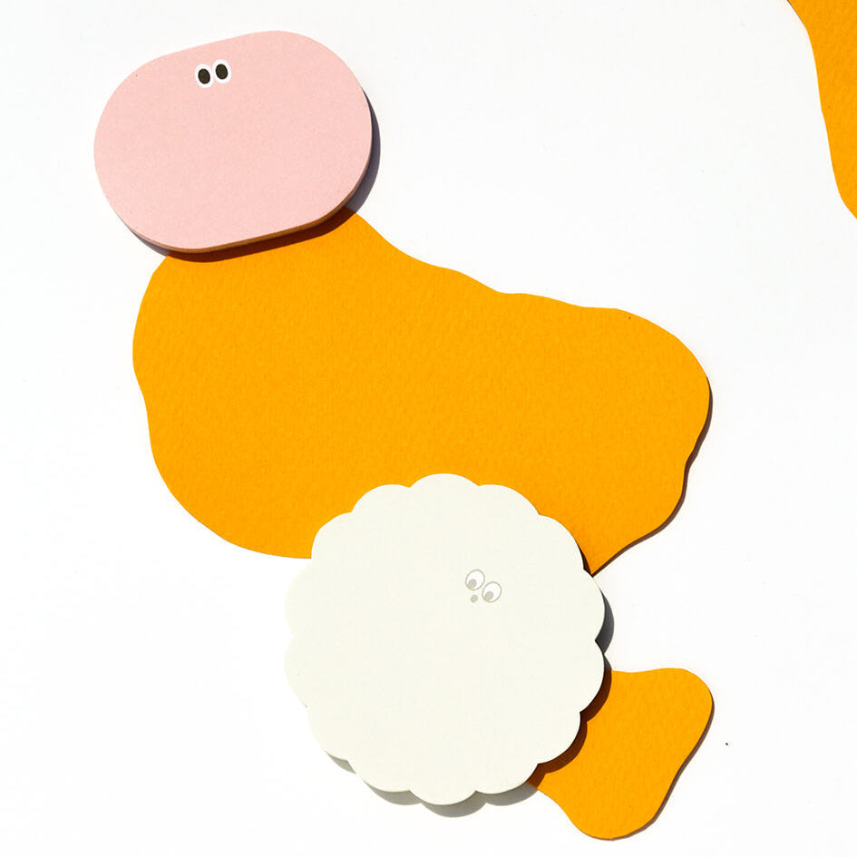 Somsom Mini Sticky Memo in Cookie - detail view